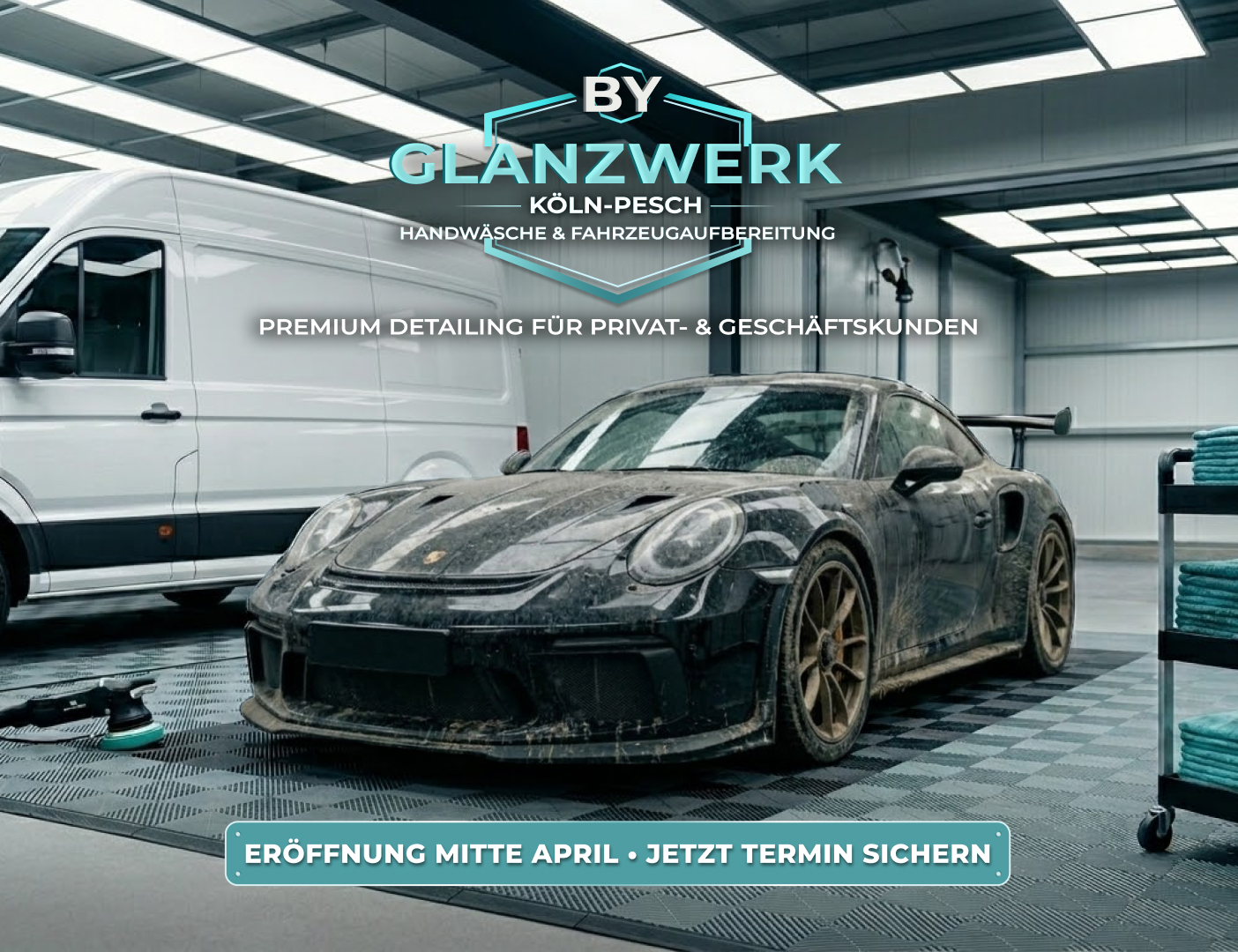 Fahrzeugaußenreinigung Vorher - Glanzwerk Köln-Pesch